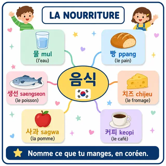 Carte mentale : Nourriture